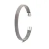 Xuanhua Stainless Steel Jewelry for Woman Barbed Wire Cuff Bracelet Fashion Summer Jewelry Accessories Mass Effect Q0719