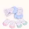 Ny Silicone Teether Baby Pacifier Glove Teething Chewable Nyfödd Nursing Teether Pärlor Spädbarn BPA Gratis Pastell 5 Färger 344 Y2