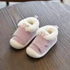 Stivali invernali per neonati per bambini caldi peluche per neonate ragazzi neve per esterni fondo morbido antiscivolo scarpe per bambini 211022