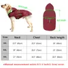 Pet Grand Dog Raincoat imperméable Big Dog Vêtements Manteau extérieur Veste de pluie pour Golden Retriever Labrador Husky Big Dogs 3XL-5XL 211106