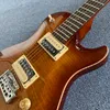 Custom Shop Flame Maple Top PRS Electric Guitar China med Chromeplated Hardware1903083743550