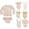 Baby Girl Swimming Suits Beautiful Flower Strawberry Cherry Pattern Wear Brand Design Hawaii Children 210619