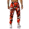 Camouflage Camo Cargo Pants Men Casual Cotton Multi Pocket Long Trousers Hip Hop Joggers Urban Overalls Military Tactical Pants H1223