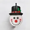 Lamp Covers Shades Snowman Porch Light Christmas Post Garage Deurdecoraties Outdoor 12 Inch Holiday