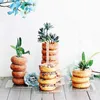 1Pcs Donut Stand Clear s Stick Wedding Birthday Decoration Holder Party Decor Kids s Supplies Y0730