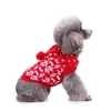 DHL 15 Styles Pet Dog Apparel Santa Costumes Robe De Noël Manteaux Funny Party Décoration De Vacances Vêtements pour Pet Hoodies