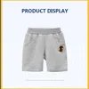 Bomull Sport Shorts I 1-9 år Barn barn Sommarbyxor med Dinosaur Cartoon Broderi Knickers Baby Boy Girls Cloths Tracksuit