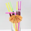 straw umbrella