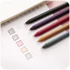 KACO Sign Pen Gel Pen 0.5mm Refill Smooth Ink Writing Durable Signing Pen 5 Colors Vintage Color Macarons Pens Gift Set