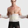 Mäns kroppsformar Herrbälte för män Shaper midjetränare Girdle Corset Mannes Shapewear Trimmer Abdomen Support Gym Underwear