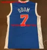 100% Sömda #7 Lamar Odom Blue Basketball Jersey Mens Women Youth Number Name Jerseys XS-6XL