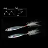 10pcs/set Metal Cast Jig Spoon VIB Fishing Baits Shore Casting Jigging Lead 7g 10g 15g 20g 40g 60g 80g Fishing Tackle Lure Set