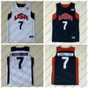 Vintage Basketball 2012 Team USA Jersey Kevin 5 Durant LeBron 6 James 12 Harden Russell 7 Westbrook Chris 13 Paul Deron 8 Williams Anthony 23 Davis Taglia S-2XL