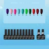 Nail Gel 40/30/20/10 PCSファッションポーランドセット8ml /ボトルはベースとトップコートプロのキットで色を選ぶことができます
