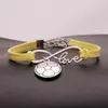 10 sztuk / partia Infinity Love 8 Football Motion Charm Wisiorek Kobiety / Mężczyźni Proste Bransoletki / Bransoletki Biżuteria Prezent N5