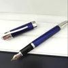 Luxury M Pen Classic sensación súper deslumbrante marine Verne bolígrafo de firma limitada Plumas estilográficas Escritura suministros de oficina con S4794992