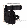 Outdoor Bags Men Drop Leg Bag Fanny Waist Pack Military Tactical Detachable Hip Oxford Motorcycle Rider Thigh Pouch With Belt