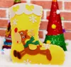 Christmas Stockings Decoration Gifts Bags Children's Kindergarten DIY Snowman Santa Candy Bag Xmas Tree Toy Gift Bag Supplies Pandents TOys