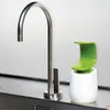 Kitchen and bathroom soap dishwashing liquid dispenser C-type one-hand pressing soap box shampoo bottle in stock DHL a59