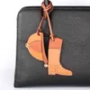 مصمم أزياء PU Faux Leather Boot Boot Clipper keychain keychain for Women Ladies Bag سحر إكسسوارات الزخرفة 8354671