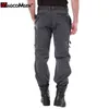 MAGCOMSEN Military Men's Casual Cargo Pants Cotton Tactical Black Work Trousers Loose Airsoft Shooting Hunting Army Combat Pants 211112