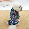 Puppies Jacket Winter Warm Clothes Cartoon Cute For Pomeranian Bichon York Chihuahua Small Dog Clothes Vest Pet Supplies 211106