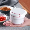 Mini Garlic Crusher Press Grater Peeler Grinder Verktyg Gadgets för köksredskap Novel Vegetables Cutter Housewares Chopper
