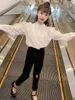 Shirts 2021 Lantern Long Sleeve Girls Blouse Summer Top Lace Ruffles Children Kids Clothing 3 4 5 6 7 8 9 10 11 12 Years5436995