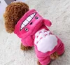 Weiche warme Hundebekleidung Kleidung Mantel Haustier Kostüm Fleece Kleidung für Hunde Welpen Cartoon Winter Kapuzenjacke Herbstbekleidung XS-XXL199a