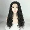 Ter Wave Synthetic Lace Front Wigh Heattant Loose Curly Half Hand 묶인 Fron Wigs with Baby Hair wet and Wavy Synthetics Lacefront Wigss