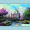 Shengongbao Vinyl Custom Castle Theme Pography Backdrops Prop Background Ca181 Drop Delivery 2021 Material Lighting Studio Equipment Camer