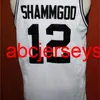 #12 God Shammgod Providence Black White Basketball Jersey Stitched Custom Any Number Name Ncaa XS-6XL