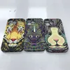 LUXO Office Animals Mat Couverture Arrière en TPU pour iPhone 13 Pro Max 12 11 XR XS 7 8 6 6S Plus Étui Souple Lumineux