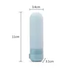 Lagringsflaskor Krukor 50ml Soft Silicone Travel Portable Refillable Bottle Shampoo Dusch Gel Lotion Container