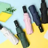 Nouveau parapluie d'affaires entièrement automatique trois parapluies pliants pour hommes et femmes pluie femmes coupe-vent hommes