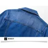 Casaco Casual Jaqueta Mulheres Azul Azul Outono desgaste manga comprida feminino feminino curto casaco mulheres s e casacos 211014
