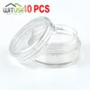 Sale 49%off 40pcs/lot Empty Cosmetic Containers Bottles Jar Pot Box Small Plastic Jars With Lids Sample Mini Cream free