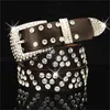Wattern Cowgirl Cowboy-Stil Street Gürtel Bling Nolded Gürtel Für Frauen Männer Mode Echte Leder Gürtel Straße Punk