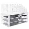 Storage Boxes & Bins Multilayer Cosmetics Holder Drawer Type Desktop Organizer Makeup Container White