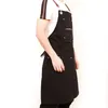 Apron Korean fashion personalized custom barber tea shop coffee shop uniforms flower shop men and women restaurant 201007