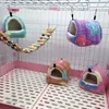 Fournitures pour petits animaux lit de Hamster chaud suspendu planeur de sucre hamac nid maison accessoire de Cage pour animaux de compagnie
