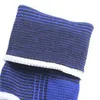 Supporto per caviglia Fascia elastica Tutore Palestra Promozione sportiva Proteggi Tknitting Herapy Dolore Mantieni caldo Blu zaffiro 0 7jr f1 187 W2