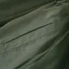 Kvinnors Trench Coats NSZ Kvinnor Grönt Coat Fashion Kvinna Lång Roll Ärm Lös överdimensionerad Tunn Jacka Ytterkläder