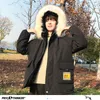 Privathinker uomo coreano inverno caldo Parka giacche addensare uomo casual cappotti oversize 5XL Plus Size uomo Parka abbigliamento 210222
