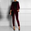 red business suit women