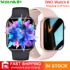 2021 Smart Watch Men Smartwatch Femmes Dial Call Watch Treaterproof Fitness Tracker Contrôle de la musique pour iPhone Xiaomi Huawei IWOG7522828