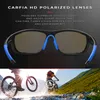 Classic Carfia Brand Polarized Солнцезащитные очки для мужчин Женщины Спорт Открытый Солнцезащитные Очки Дизайнер Квадратные Окруходные оттенки Шефы Мужской Зеркальный Линза Очки UV400 Защита Графф