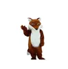 Venda de fábrica Hot Fox Mascot traje fantasia vestido personalizado fantasia fantasia