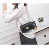 Hot Sale Top Quality Women's Handbags Wholesale Crossbody Shoulder Messenger Square Bags The New Fashion Woven Jelly Bag Chain Small La