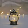 Mini lampada a candela elettronica Retro piccola lanterna a LED Pony Decorazione creativa per regalo Luce del vento Matrimonio Festa di compleanno Decorazione natalizia